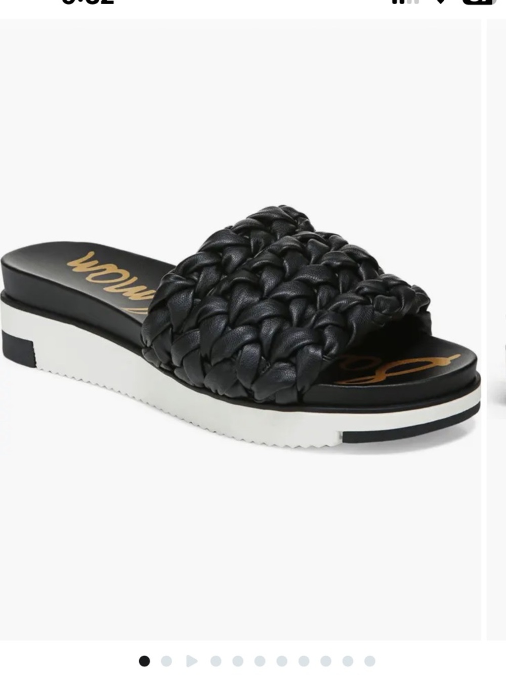 Sam Edelman Ainsle Slide Size 7 1/2 - Picture 2 of 6